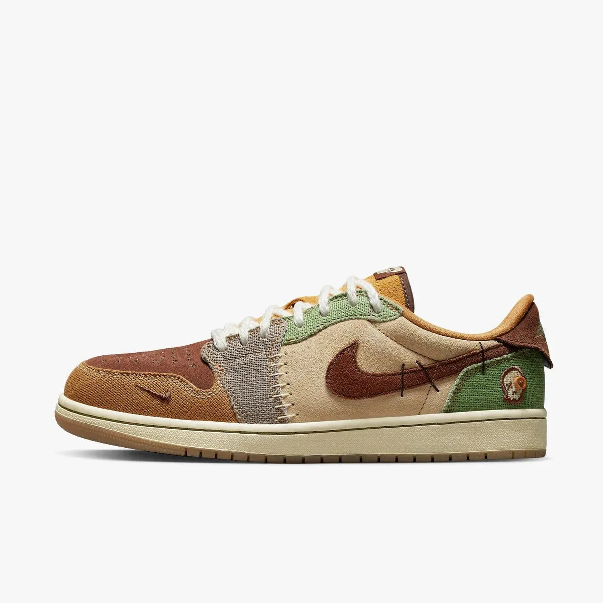 (Men's) Air Jordan 1 Retro Low OG Z x Zion Williamson 'Voodoo' (2022) DZ7292-200 Smart Casual Multi   Purpose Use