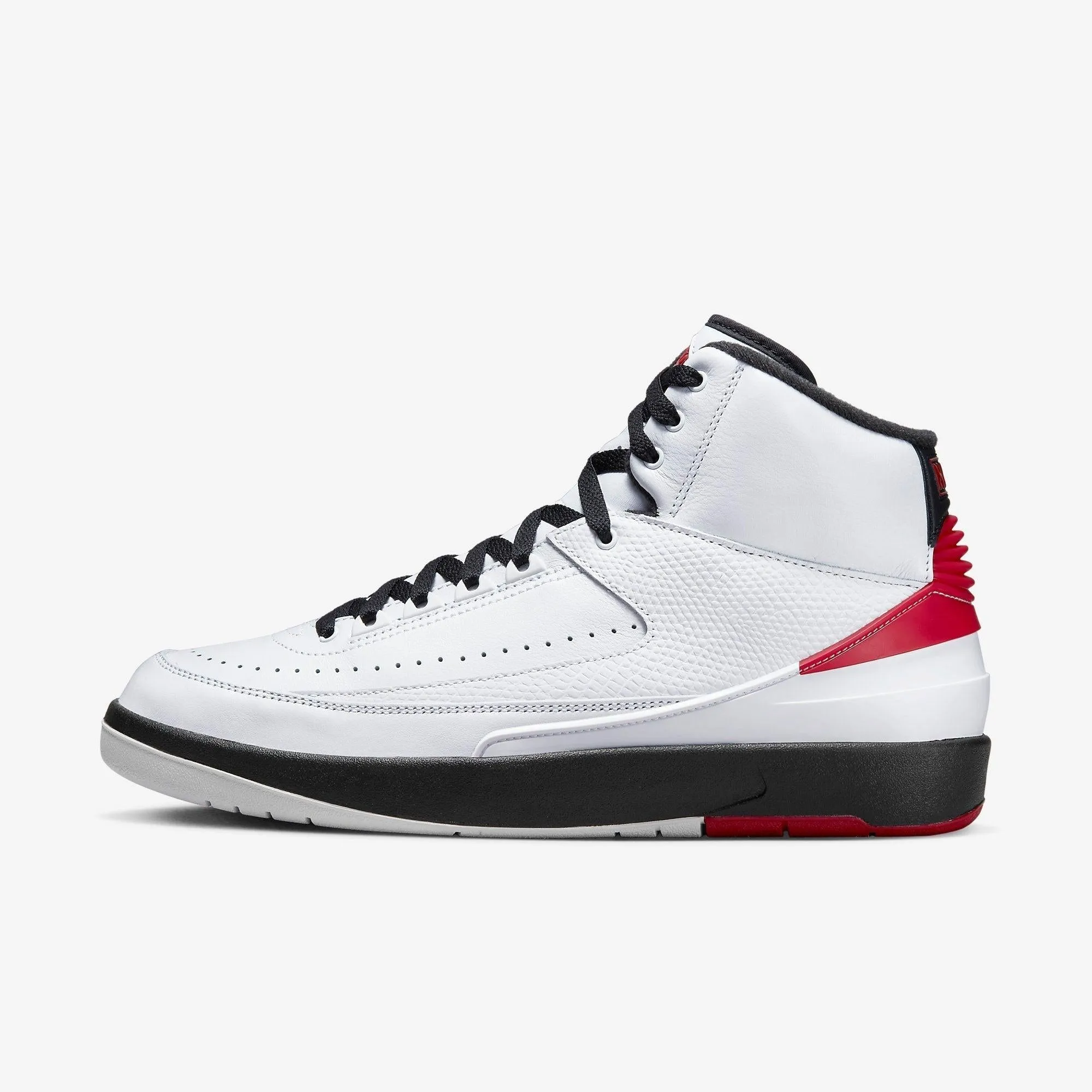 (Men's) Air Jordan 2 Retro 'Chicago Bulls' (2022) DX2454-106 Aerodynamic Structure