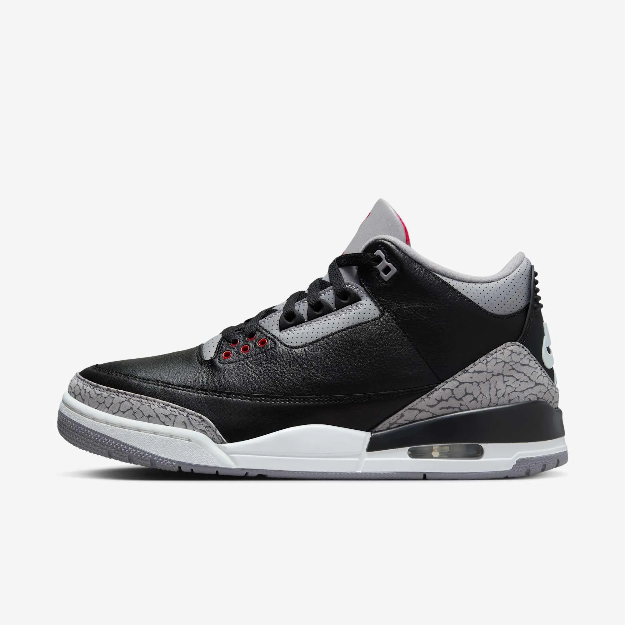 Supportive Feel Basic Fit SneakerTechnology (Men's) Air Jordan 3 Retro 'Black Cement' (2024) DN3707-010