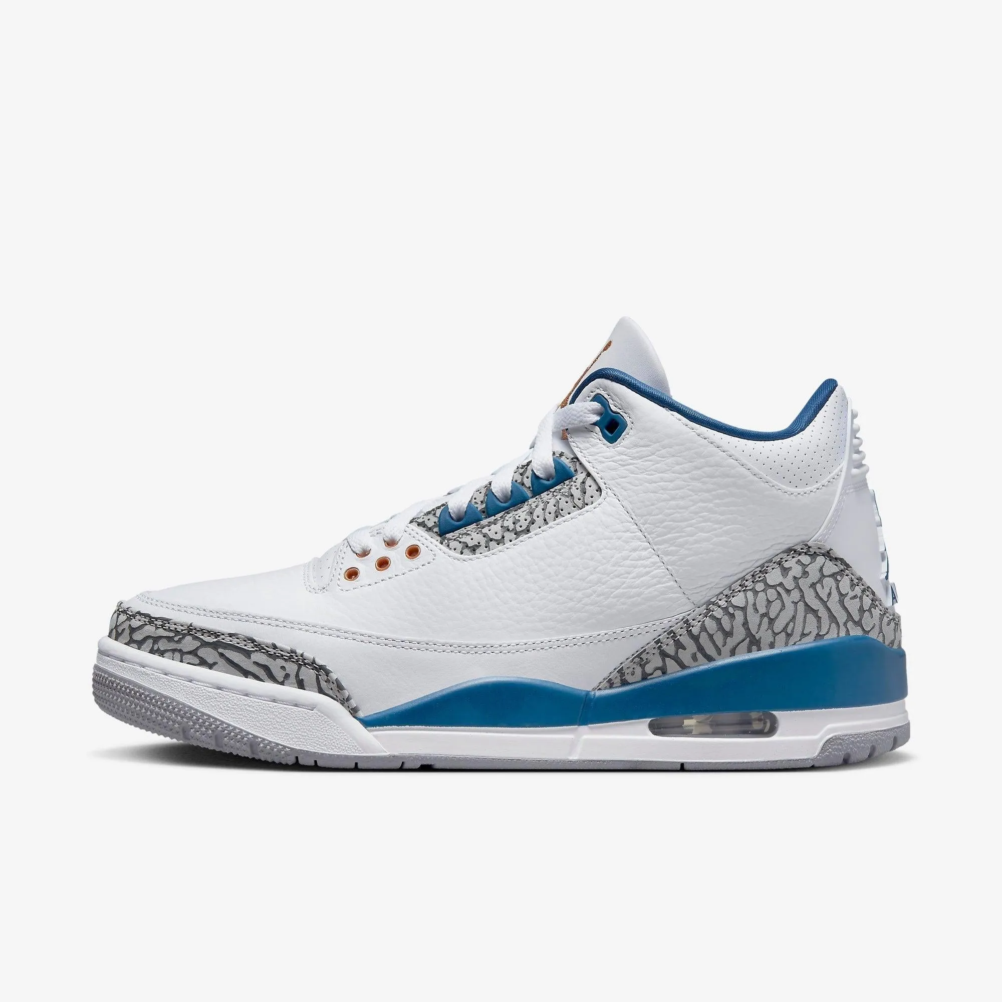 (Men's) Air Jordan 3 Retro 'Washington Wizards' (2023) CT8532-148 Molded Heel Cushion