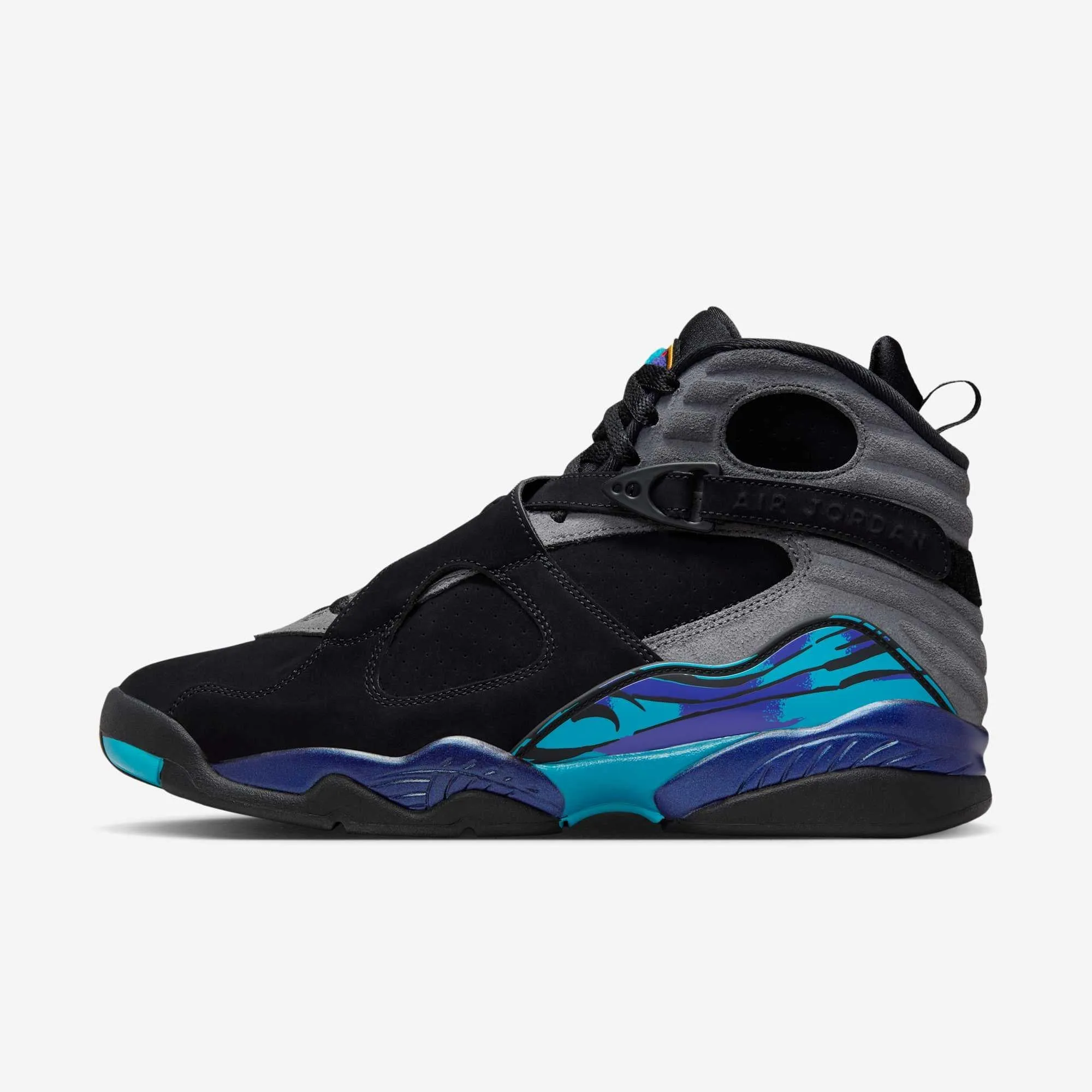 Softer Touch Support Gear (Men's) Air Jordan 8 Retro 'Aqua' (2025) 305381-006 Smooth exterior