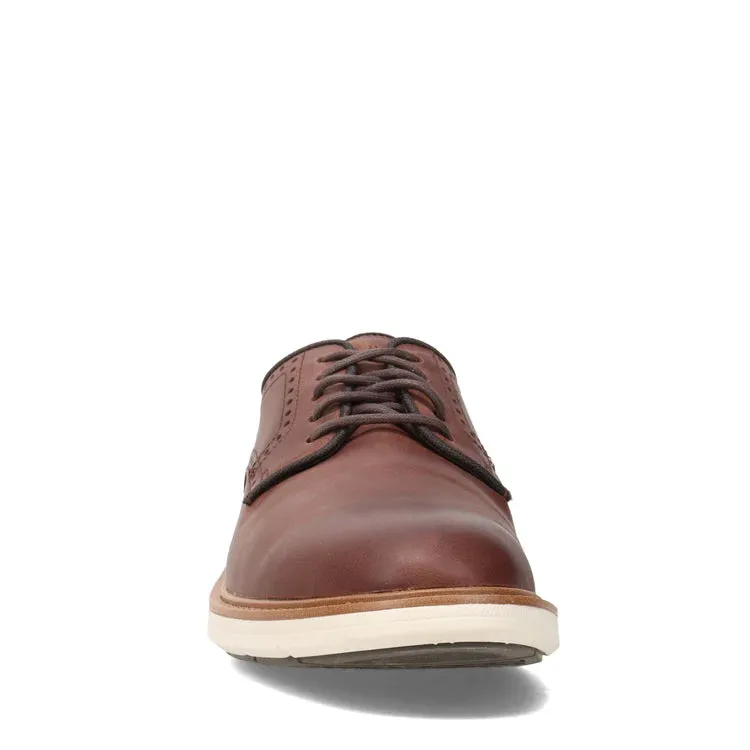 Stacked Heel Neutral Shade MEN'S GO-TO OXFORD