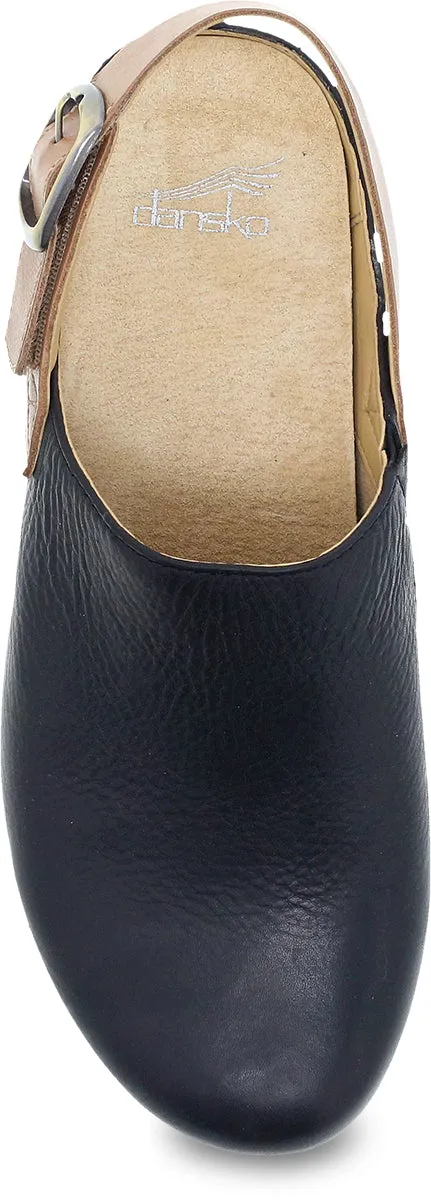 Leather Merrin Black Waxy Milled