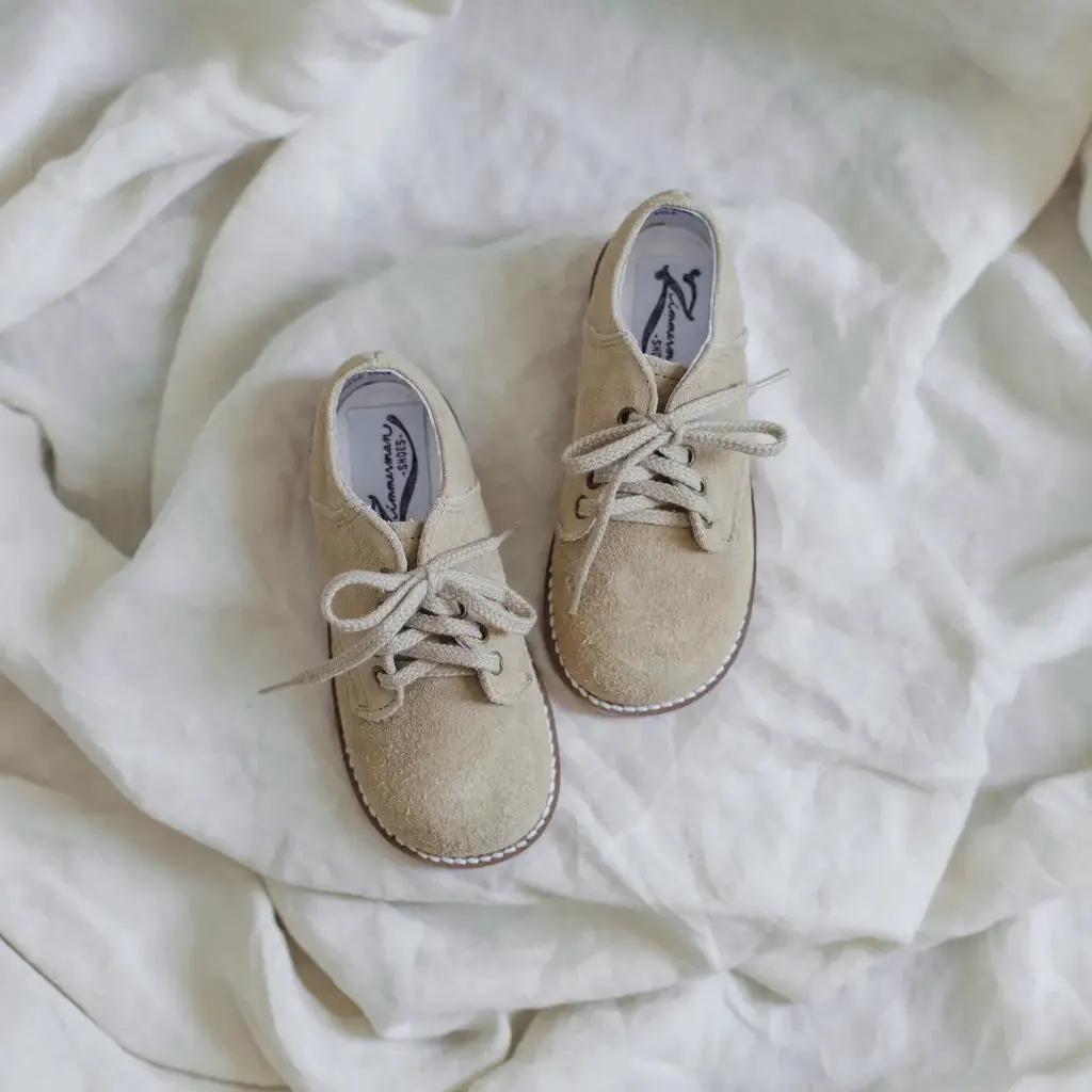 Waterproof kids' items Simple kids' fashion Albert Saddle - Tan Suede