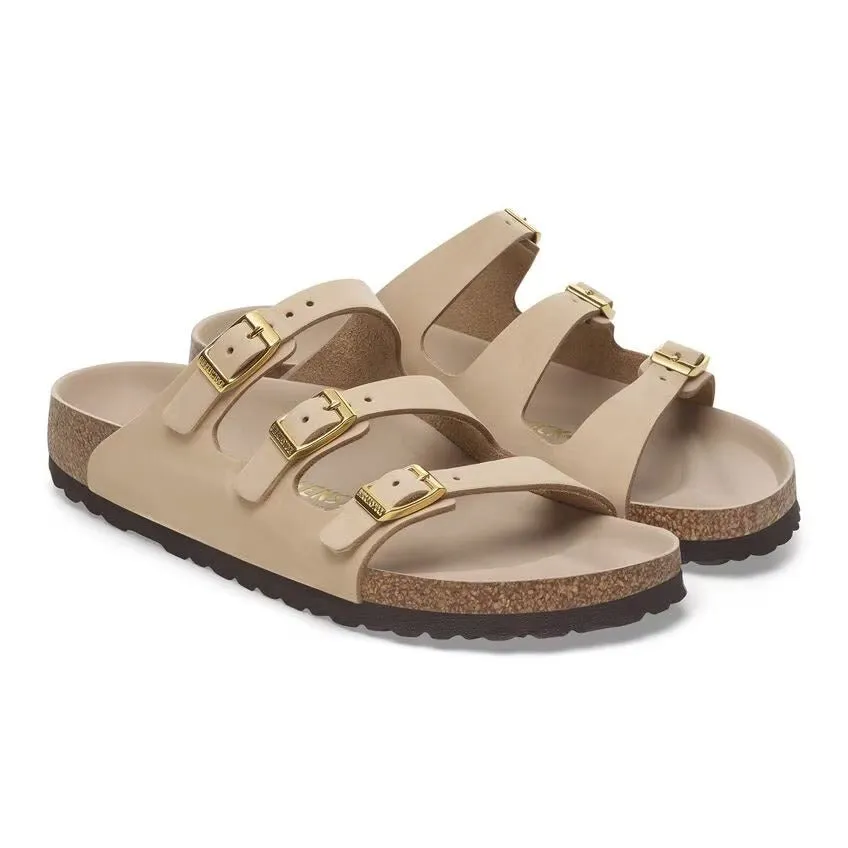 Closed Toe Florida Hex | Nubuck | Sandcastle