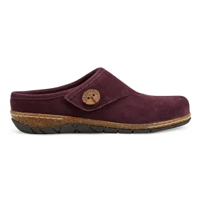 Ezra Round Toe Casual Slip-on Flat Clogs Book Stop Freedom Move