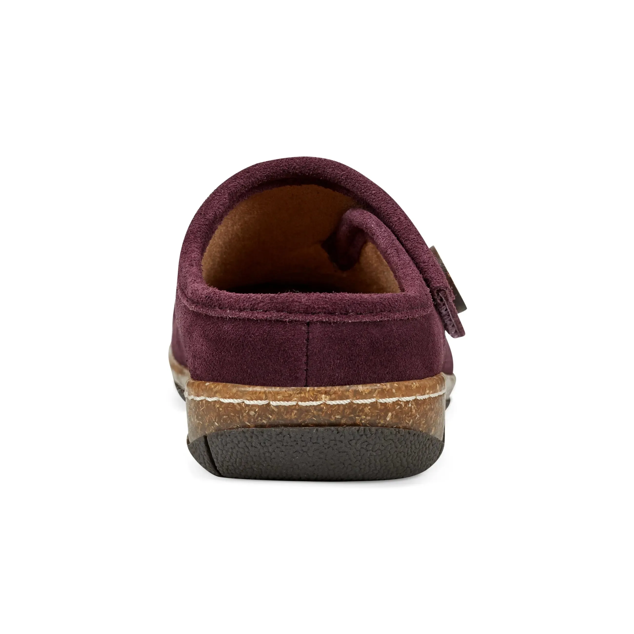 Ezra Round Toe Casual Slip-on Flat Clogs Versatile Function