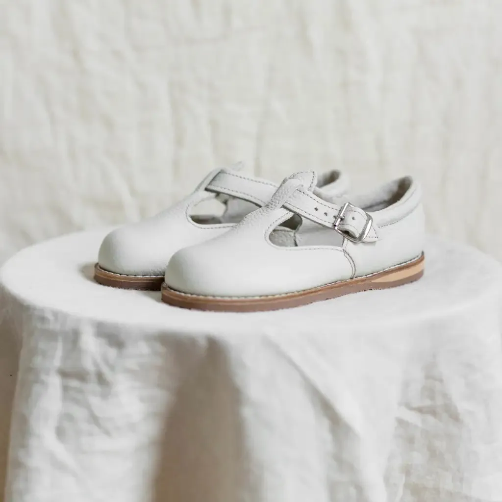 Miriam T-Strap - Fog Kids' loafers Sporty kids' shoes