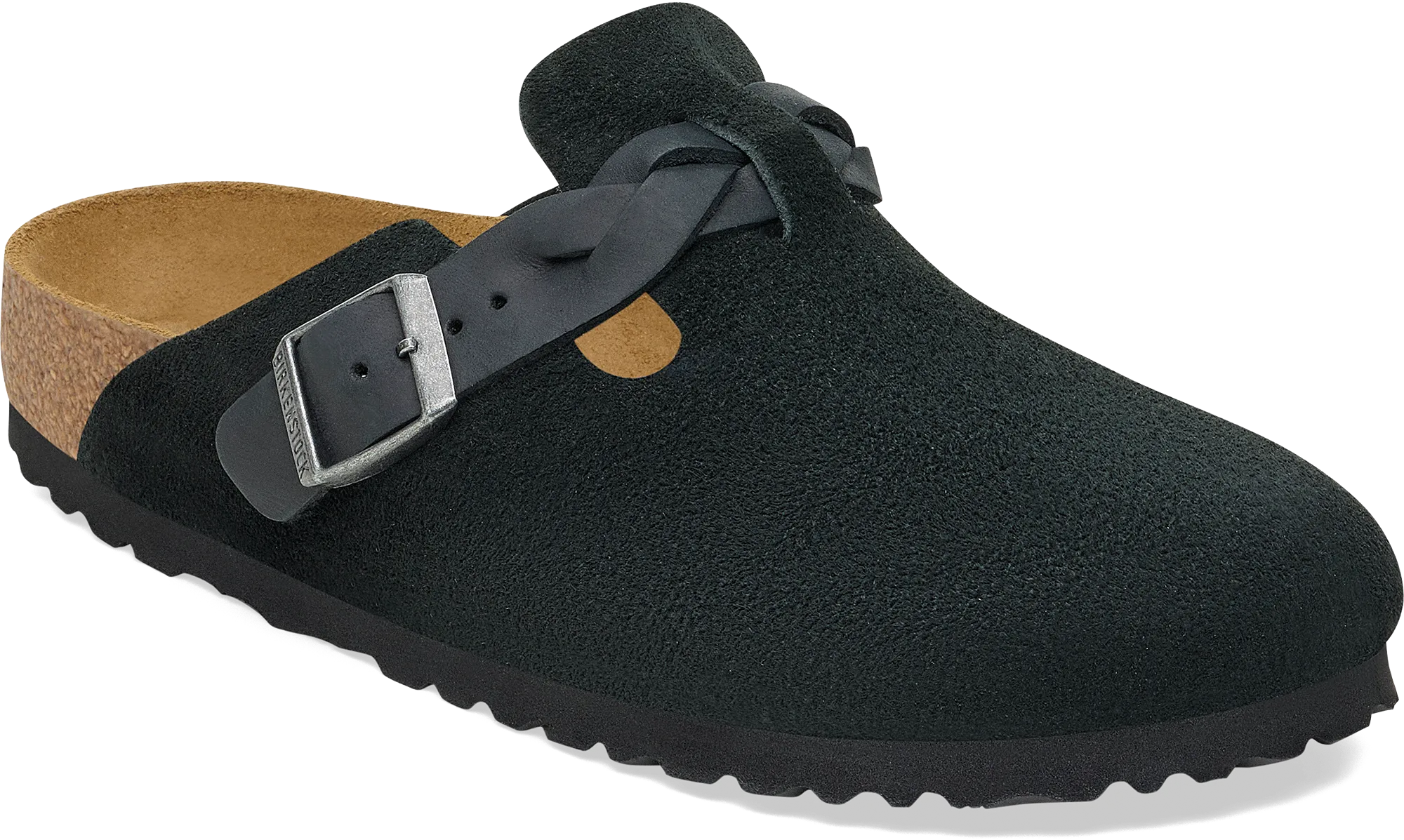 All Day Comfort Pure Lifestyle Sandals Boston Braid Suede Narrow