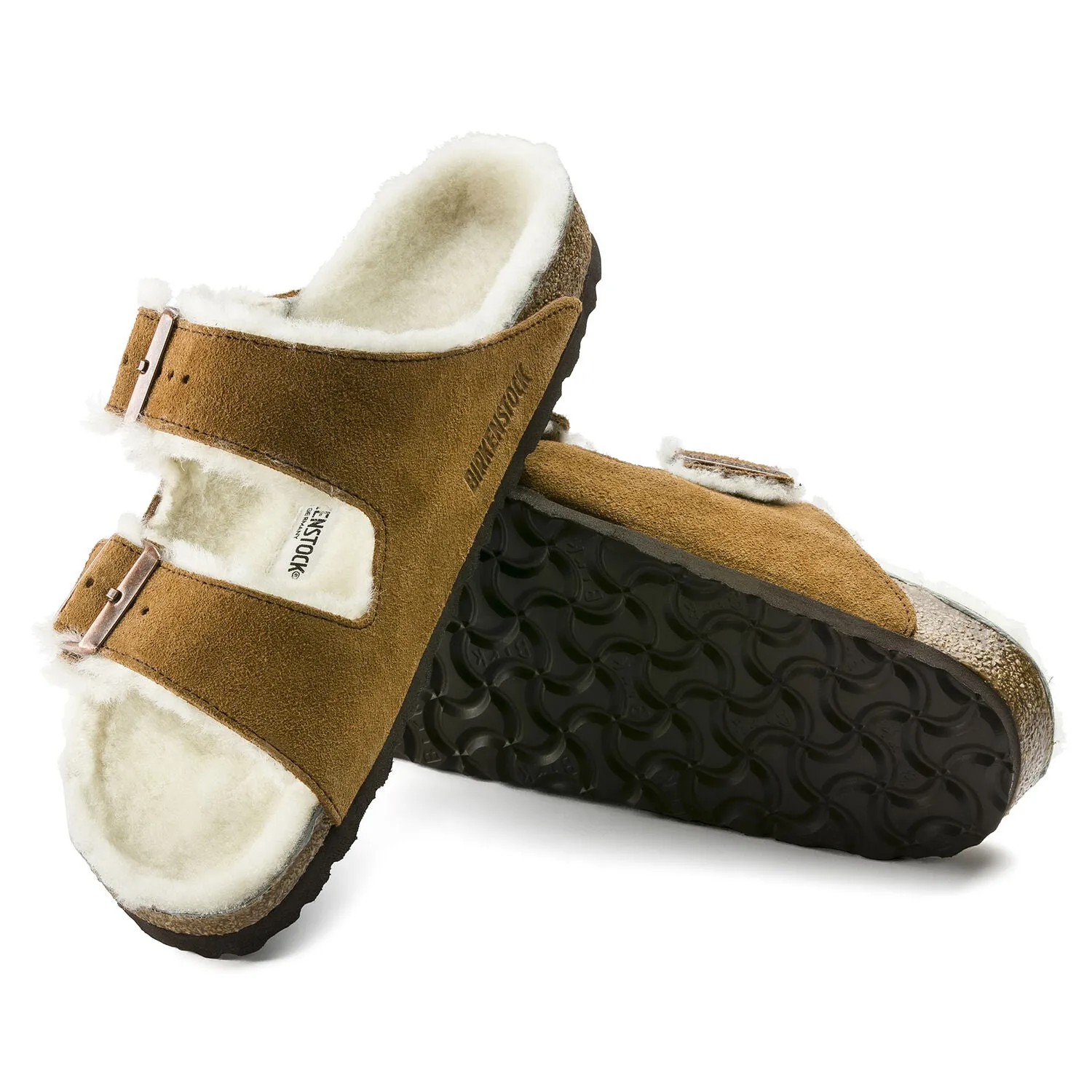 Simple Comfort Shoes Arizona Shearling | Suede | Mink