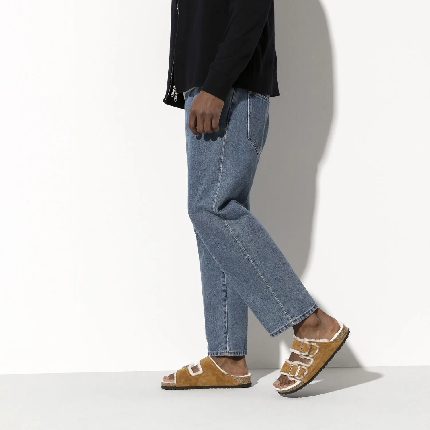 Arizona Shearling | Suede | Mink Casual chic