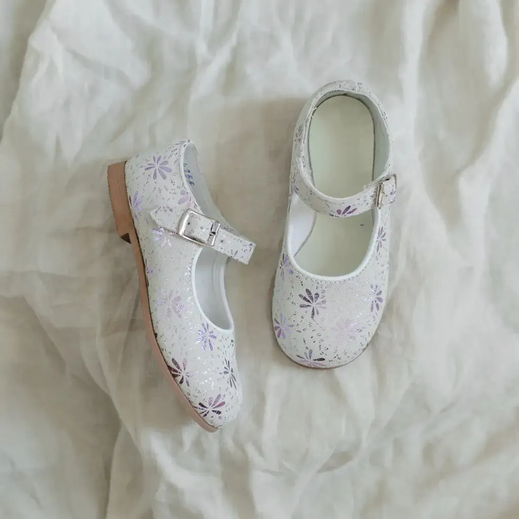 Riley Mary Jane - Pink Glitter Color Pop