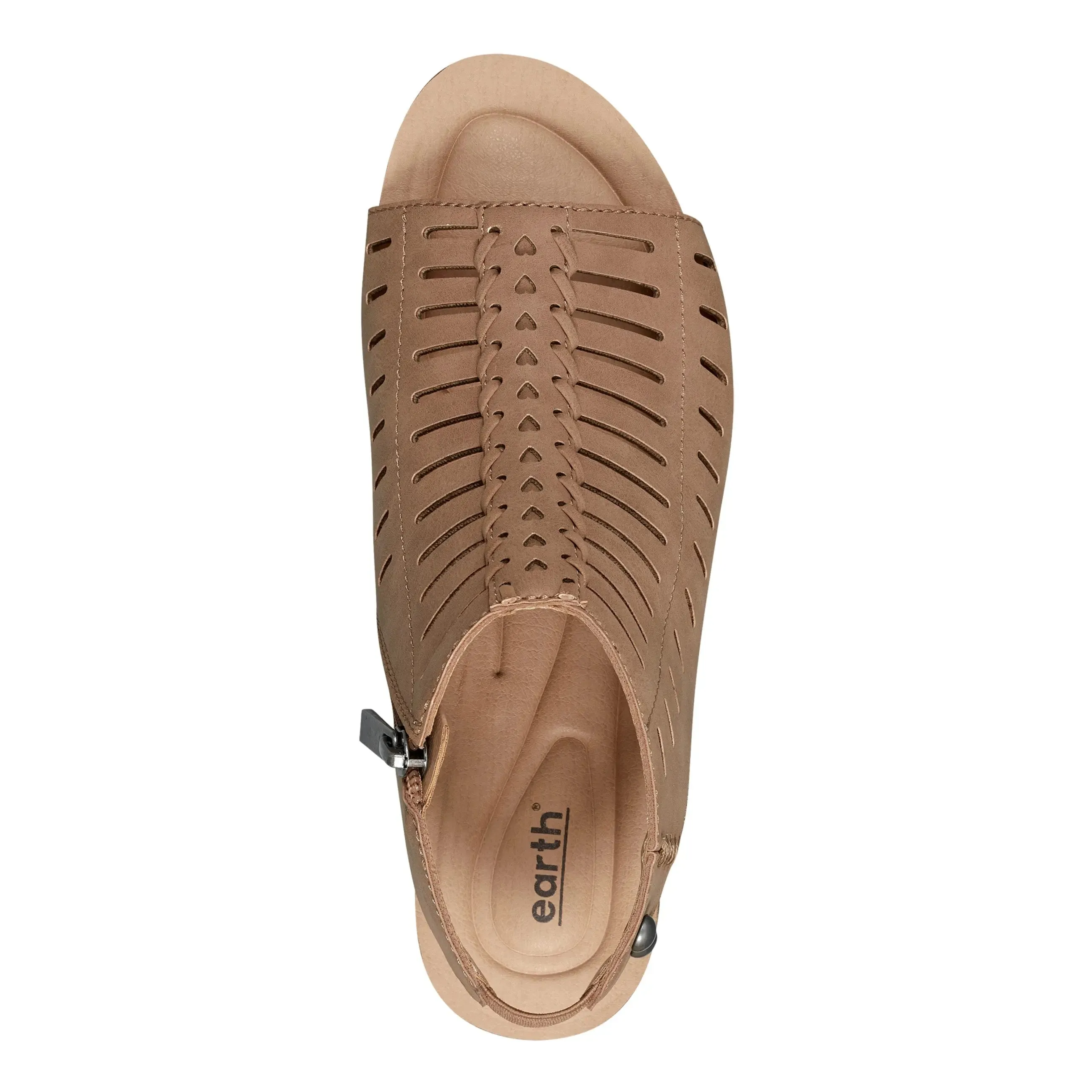 Hana Round Toe Laser Cut Dress Sandals Beach Sandals for Men