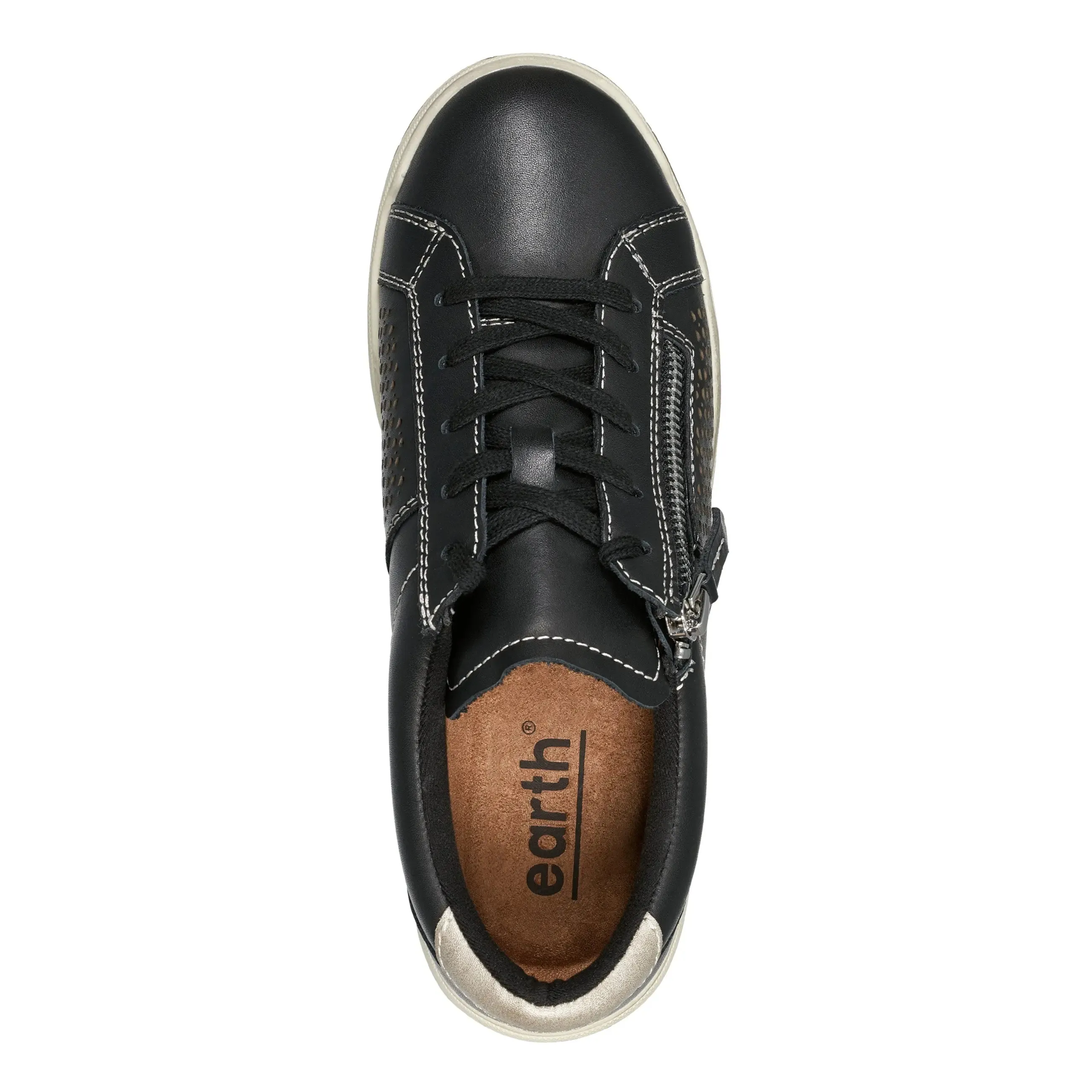 Netta Round Toe Casual Lace-up Sneakers City Walk