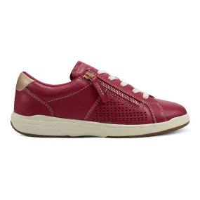 Netta Round Toe Casual Lace-up Sneakers Open Plaza Comfy Flow