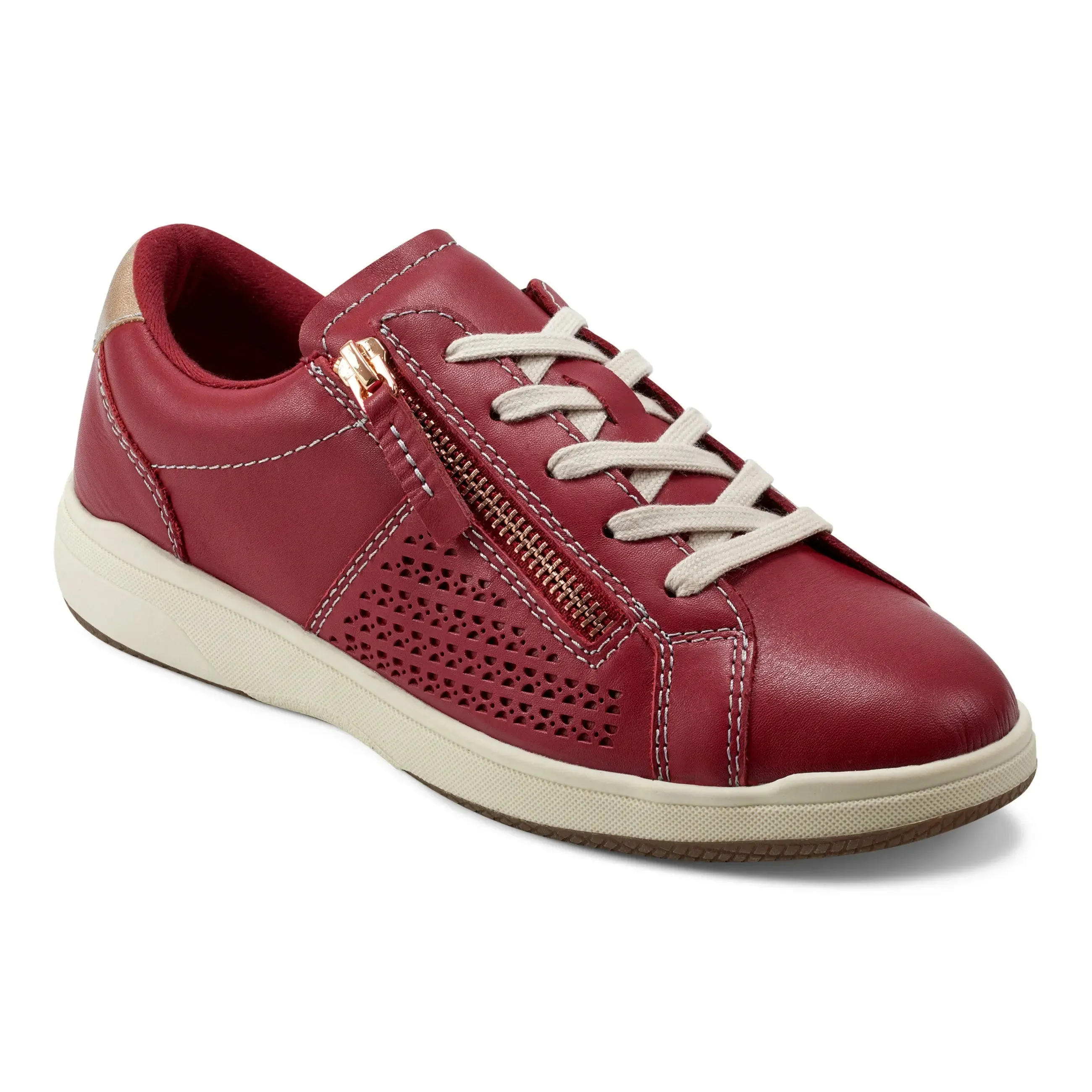 Office Ready Modern Look Netta Round Toe Casual Lace-up Sneakers