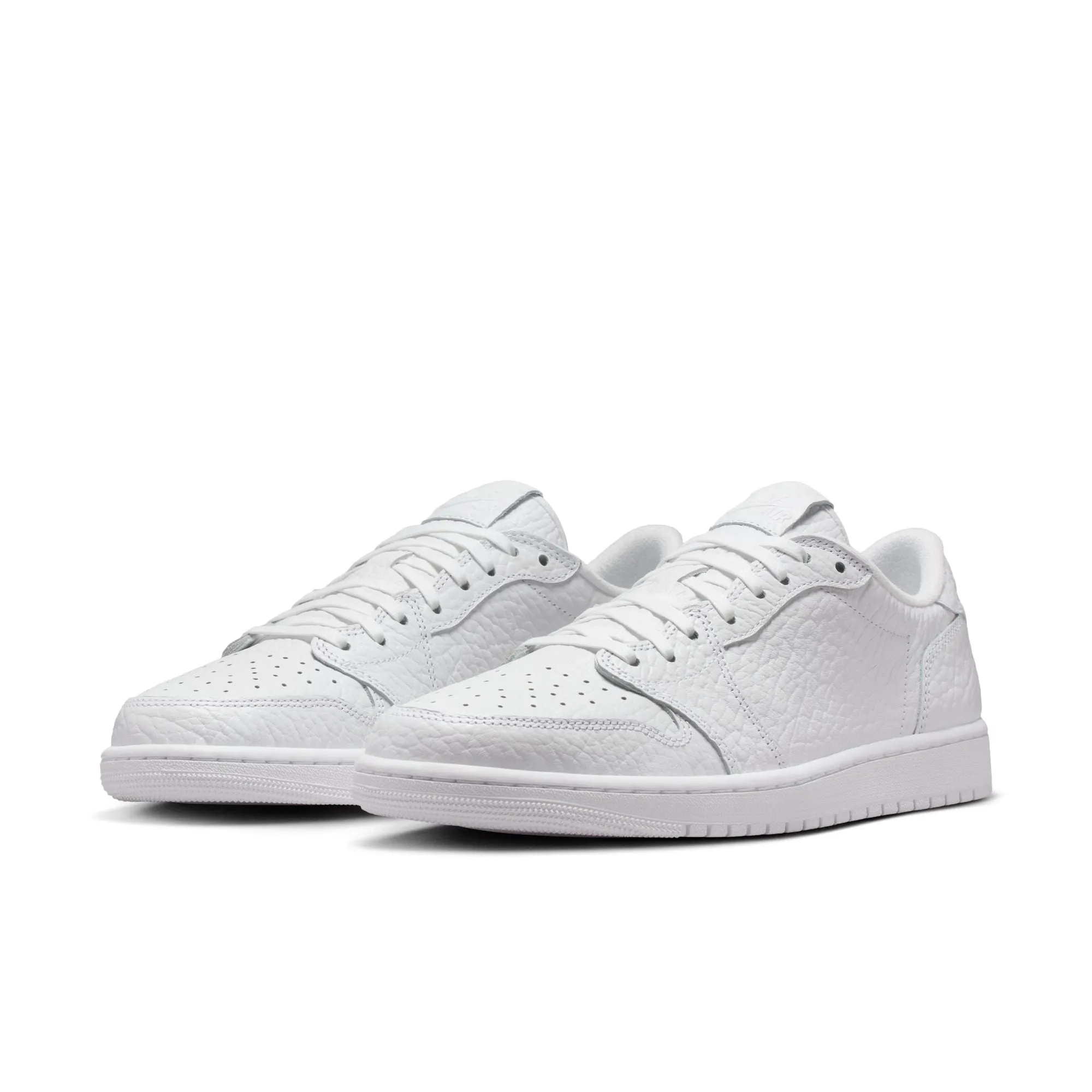 Low Arch Agile Fit Air Jordan 1 Retro Low Men's No-Swoosh White/white-white 872782-100