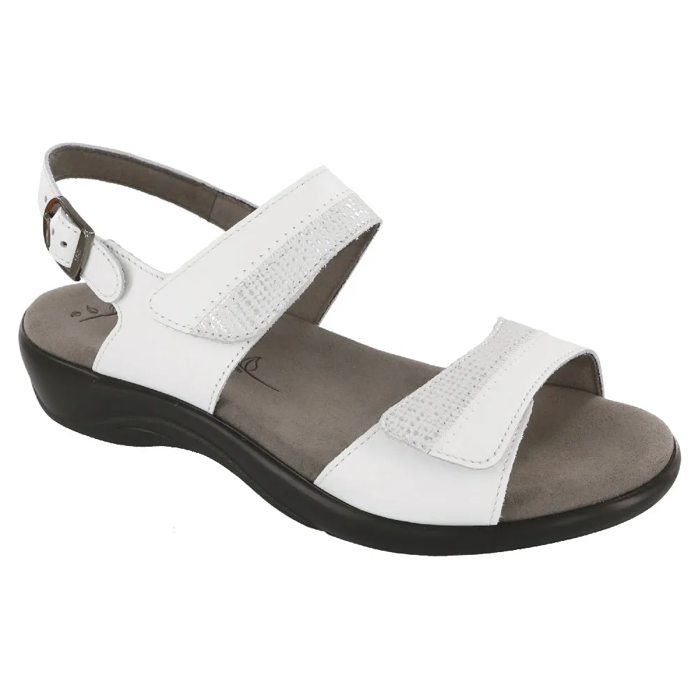 Nudu - White Sleek Footwear