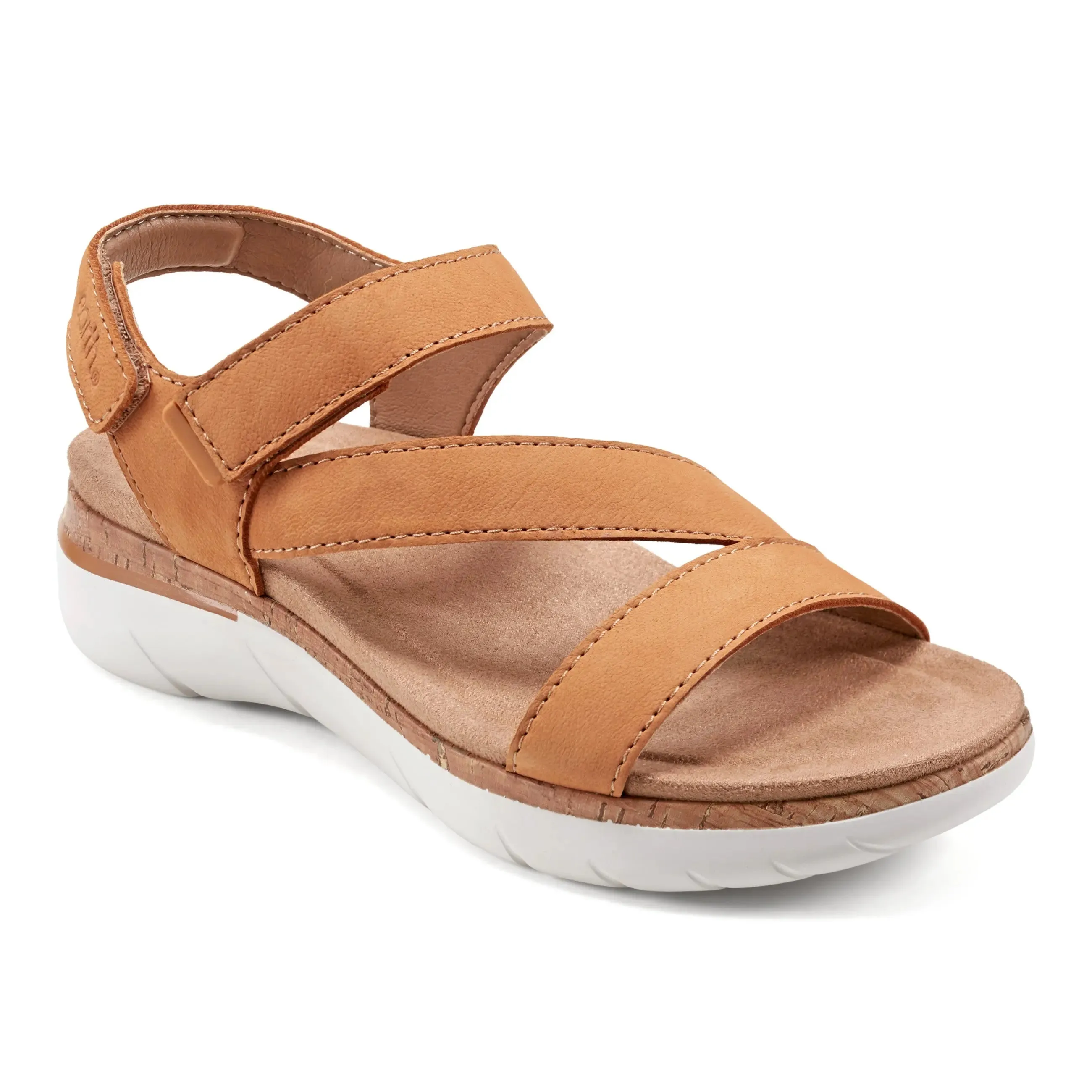 Shock Absorbing Roni Casual Strappy Flat Sandals