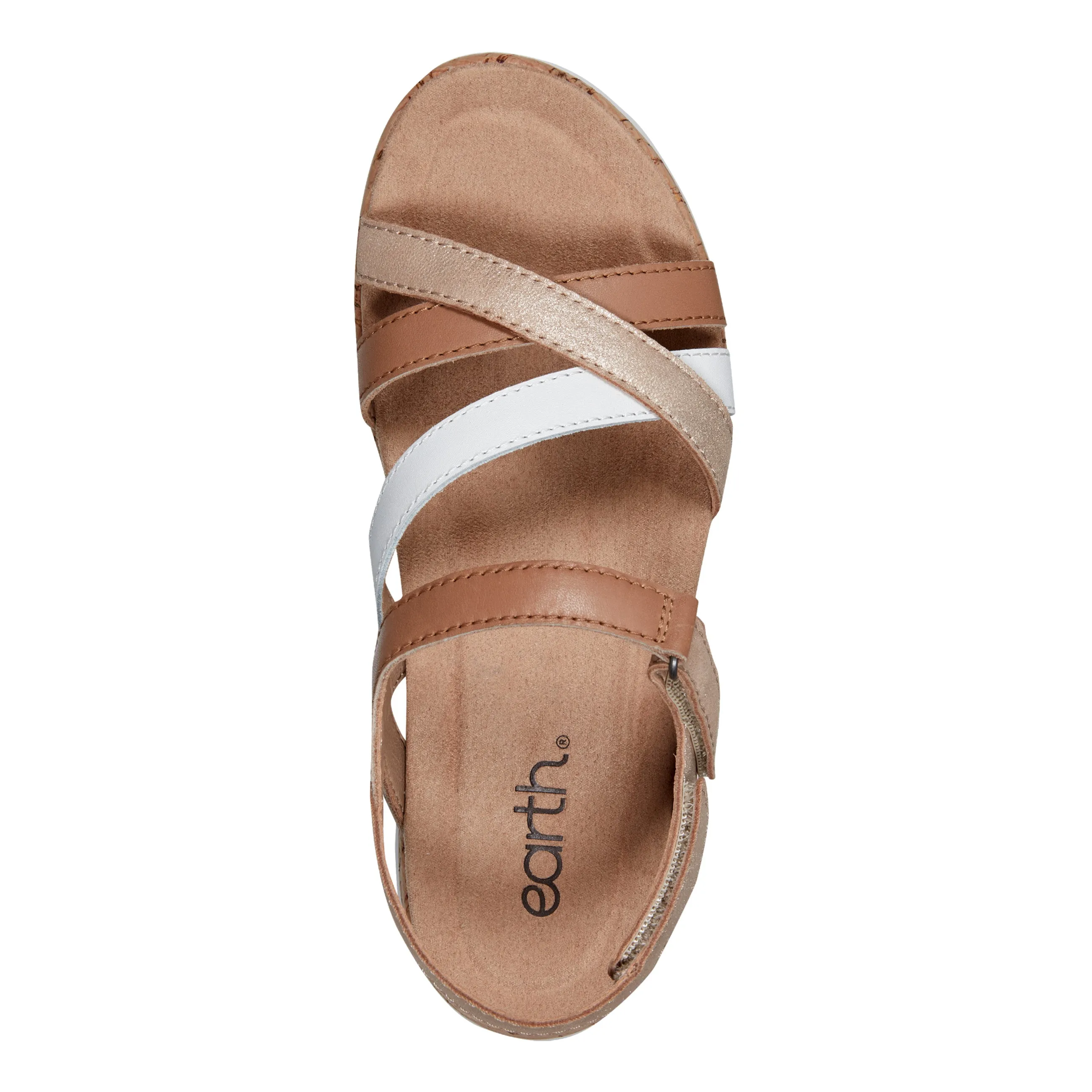Joint Ease Rosie Open Toe Strappy Flat Casual Sandals
