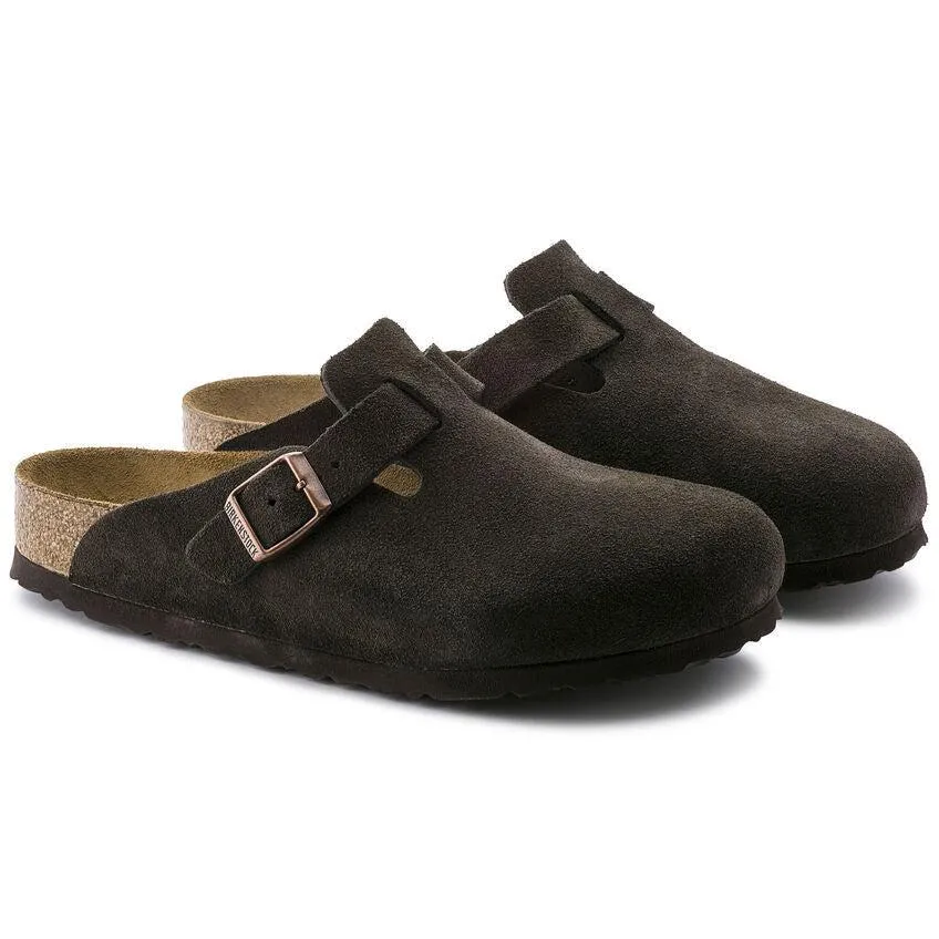 Boston | Soft Footbed | Suede | Mocha Weather Gear