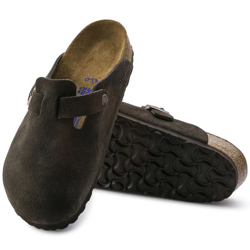 Boston | Soft Footbed | Suede | Mocha Season Wear
