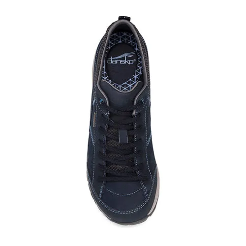 Paisley Navy Milled Nubuck Amateur - runner shoe width