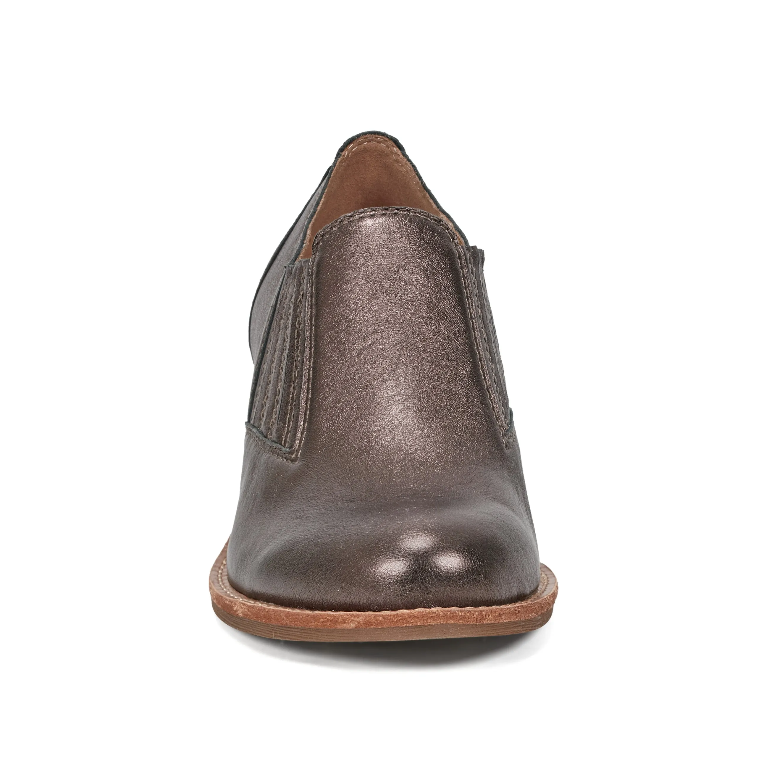 Jalin Block Heel Slip-on Casual Booties All Day Comfort Comfortable backstay