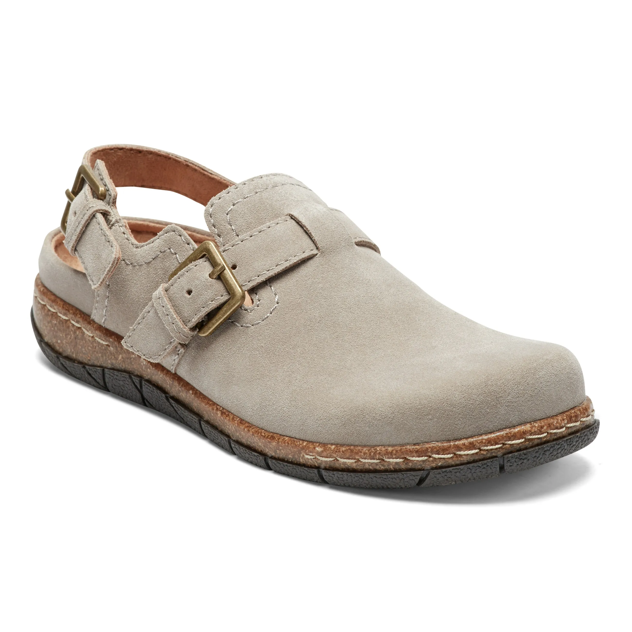Elmonte Round Toe Slingback Clogs Even Power