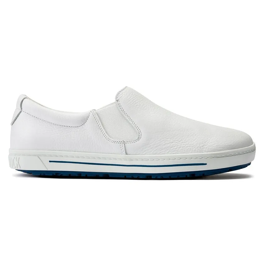 QO400 Slip On | Leather | White All Day Wear Season Ready