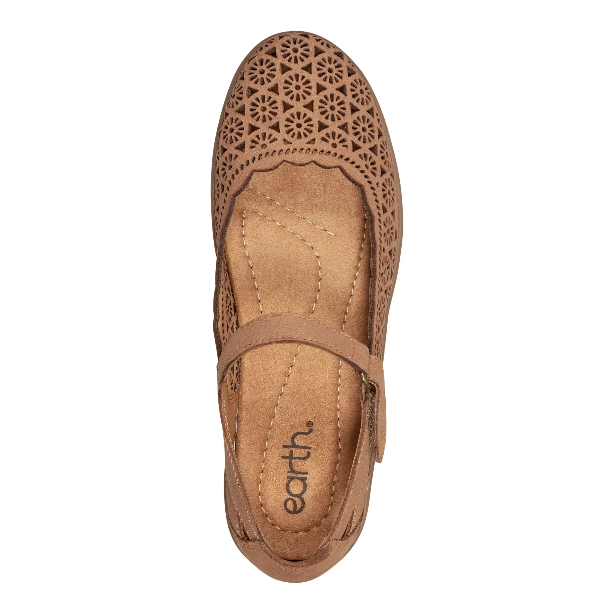 Footwear for All Lady Perforated Slip-On Ballet Flat