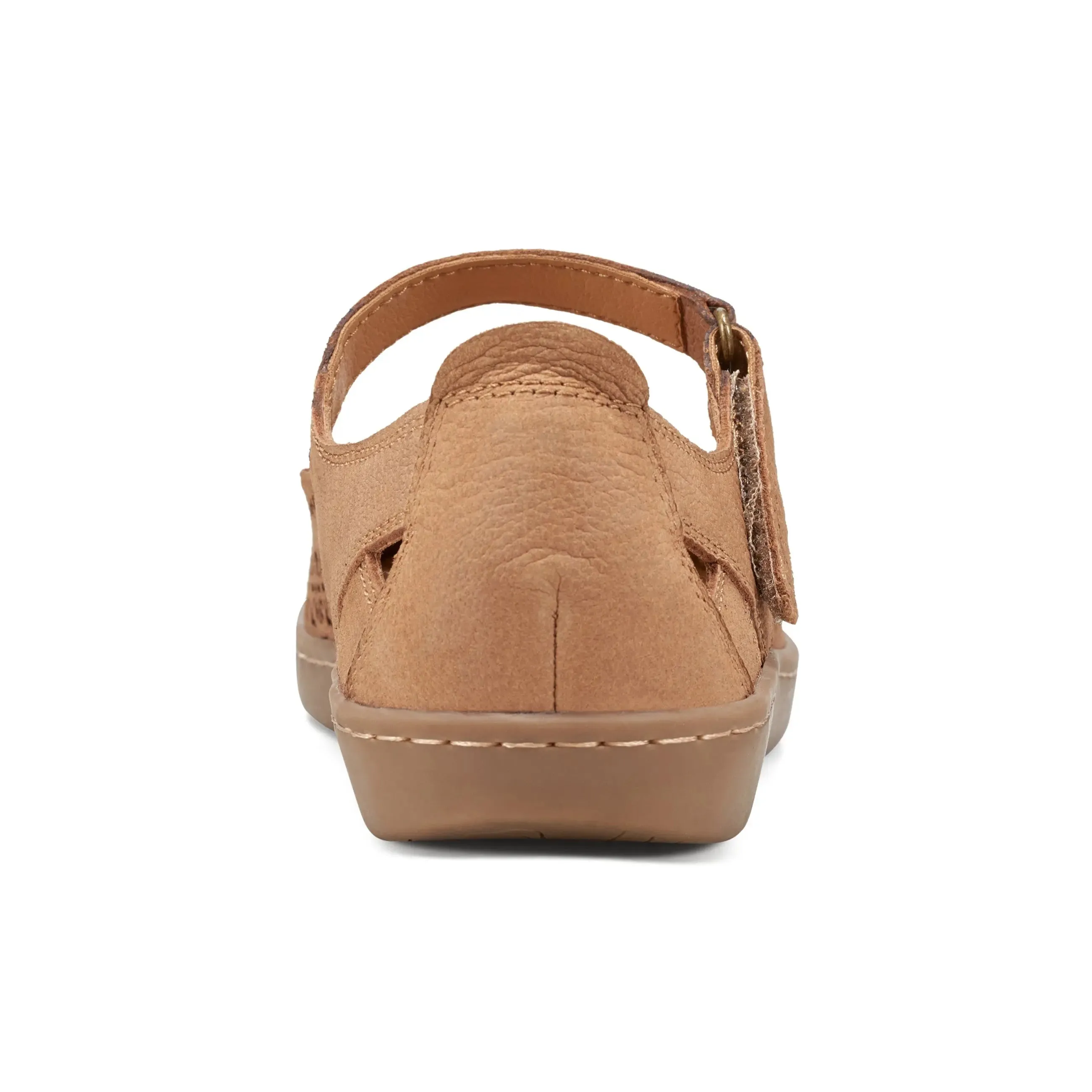 Lady Perforated Slip-On Ballet Flat Harbor Day Casual Slip-ons