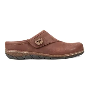 Ezra Round Toe Casual Slip-on Flat Clogs Fashionable Fit Sure Walk