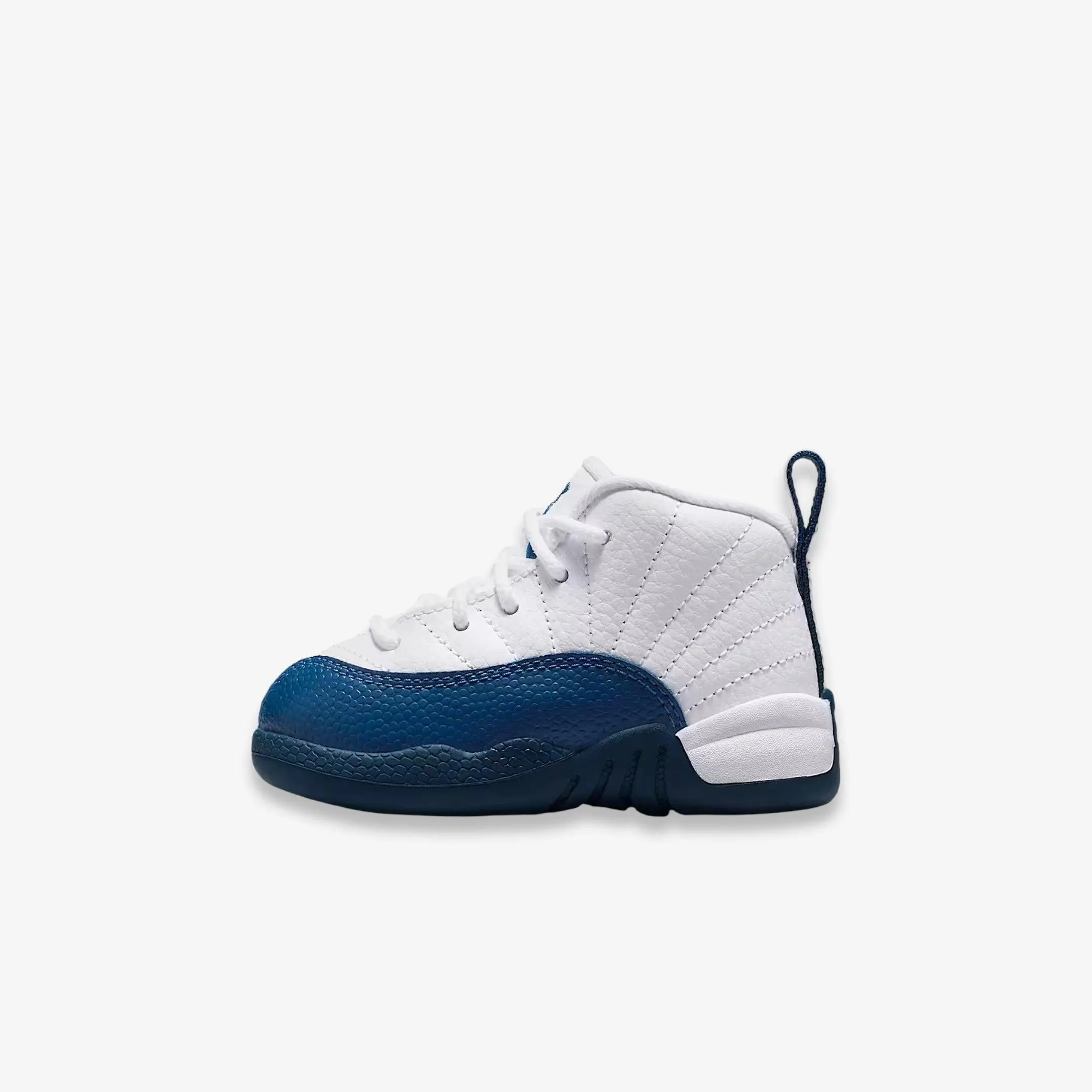 (TD) Air Jordan 12 Retro 'White / French Blue' (2025) 850000-114 Stitch Down Construction