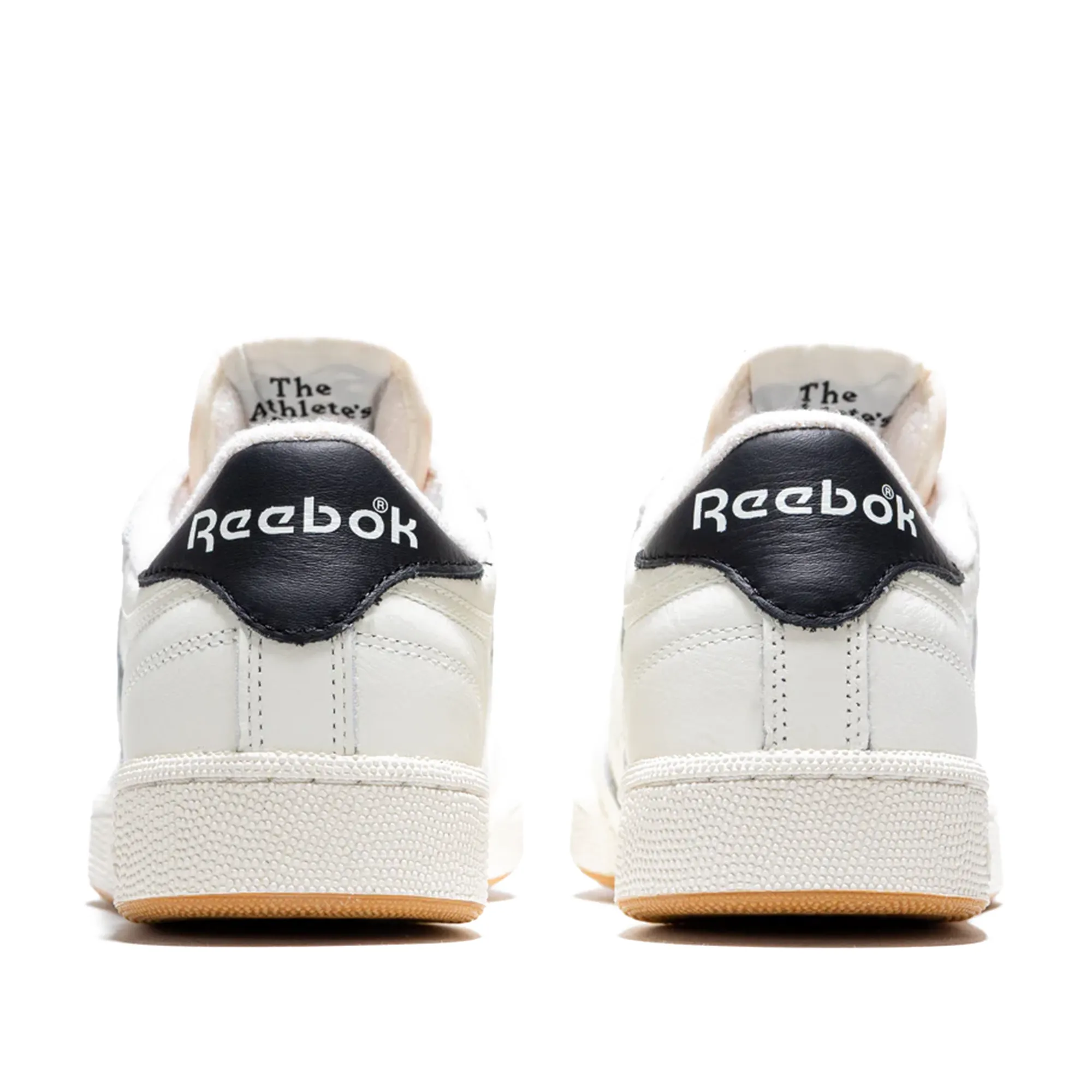 Anti Odor Gym Workout Reebok Club C 85 Vintage WHITE/BLACK 100233953
