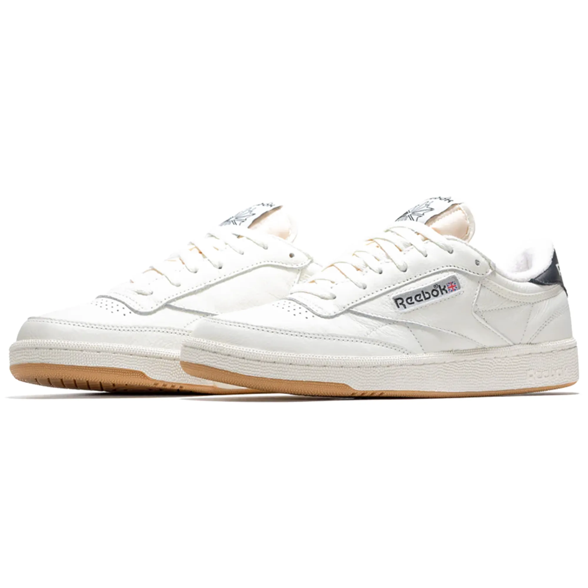 Gloss Mood Rain Step Reebok Club C 85 Vintage WHITE/BLACK 100233953