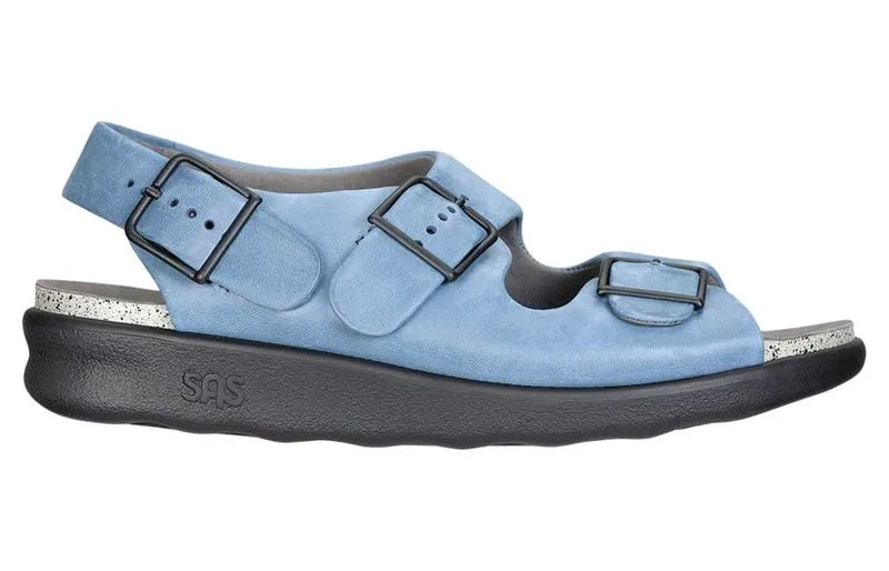Stretchable Material All-Weather Footwear Relaxed - Denim