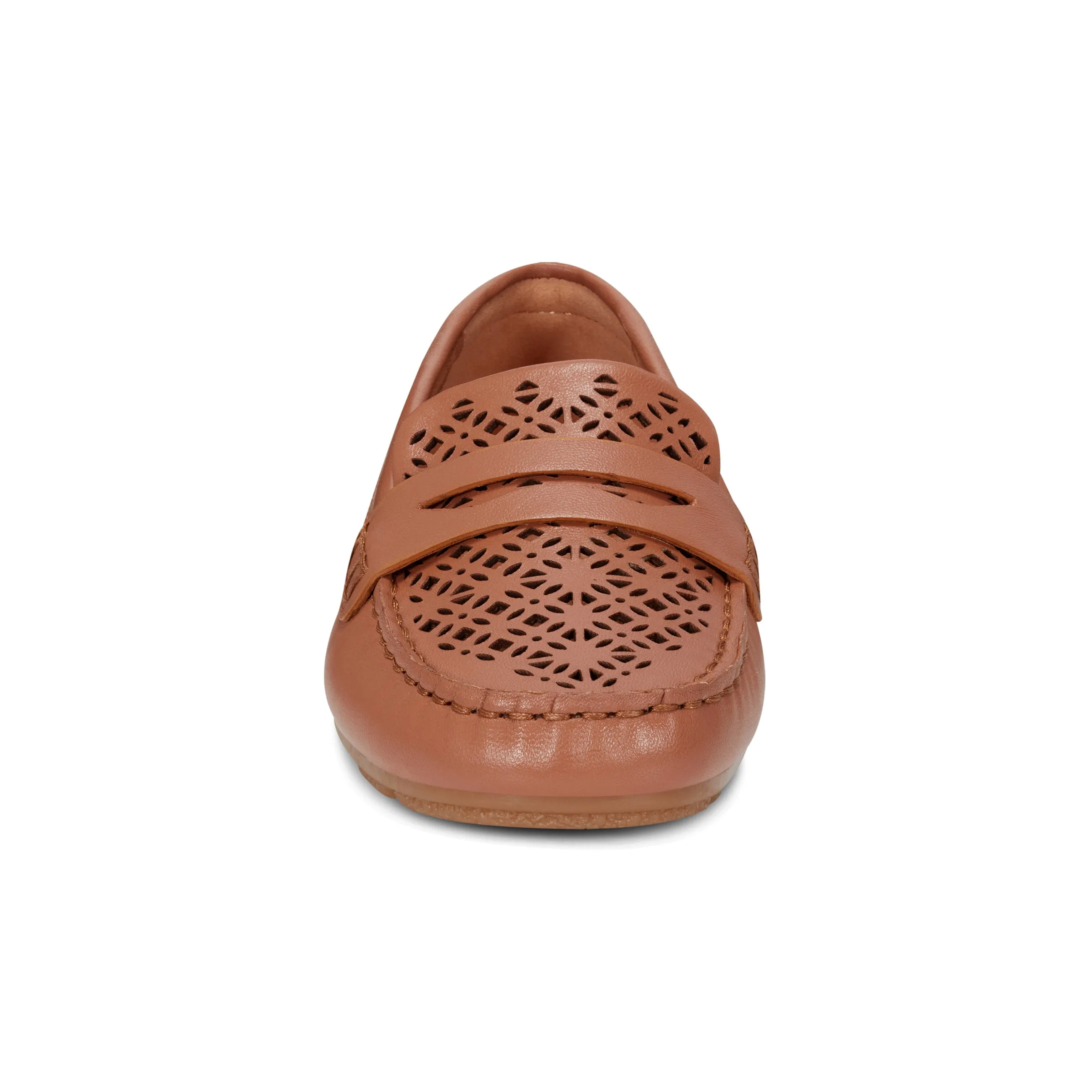 Remi Almond Toe Slip-on Casual Flat Loafers Minimal Mood Dry Interior