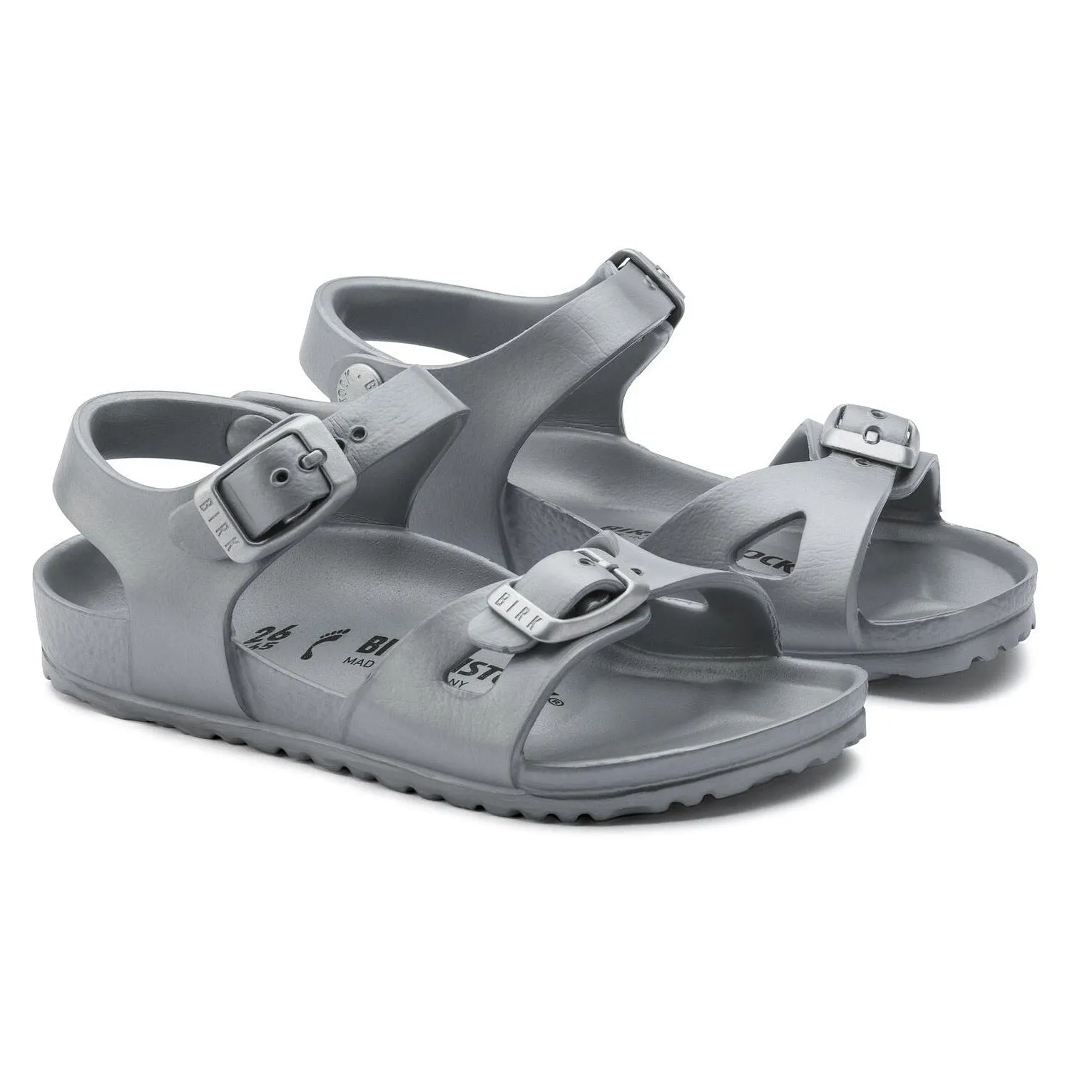 Rio | Kids | EVA | Metallic Silver Timeless Walk
