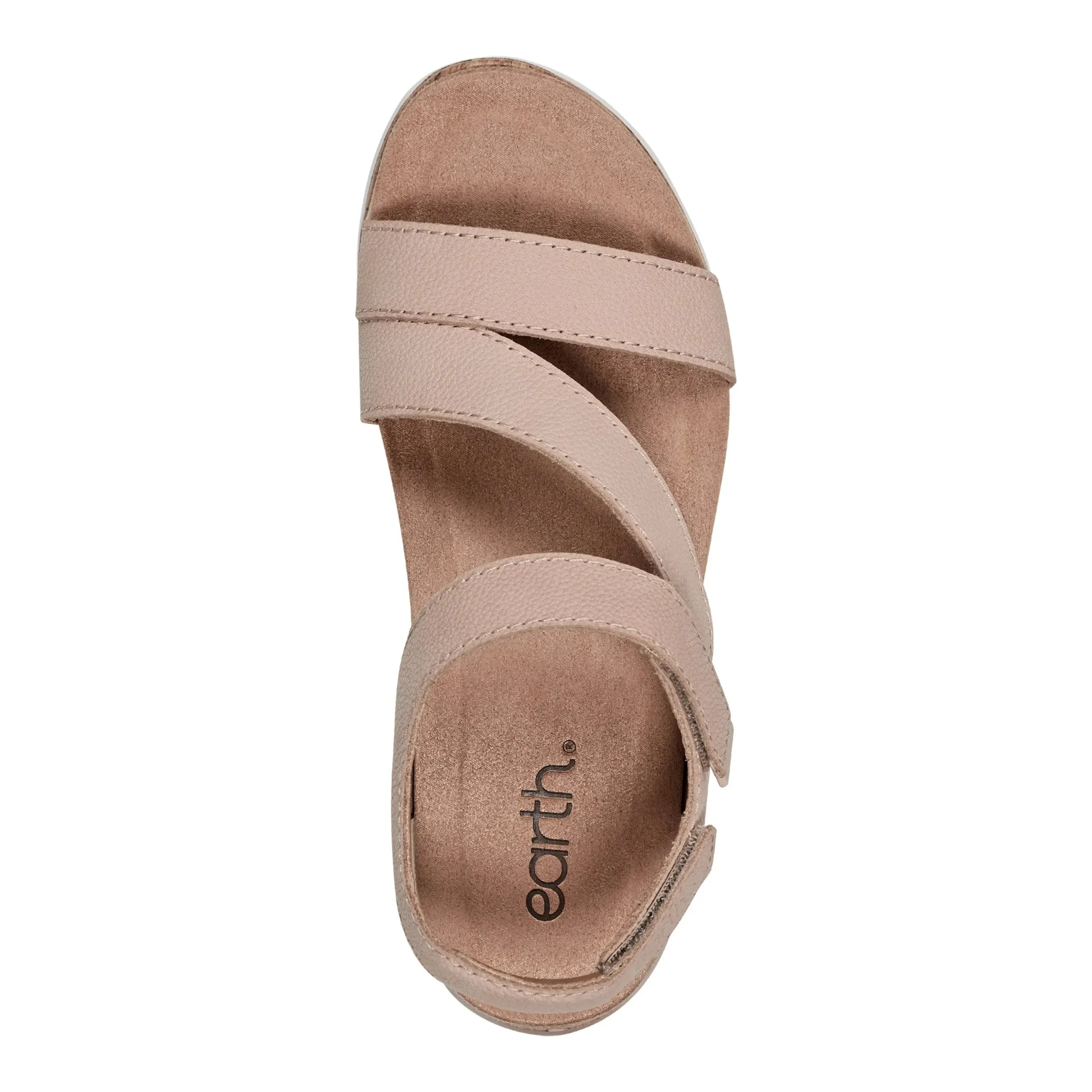 Cool Touch Open Toe Shoes Roni Casual Strappy Flat Sandals