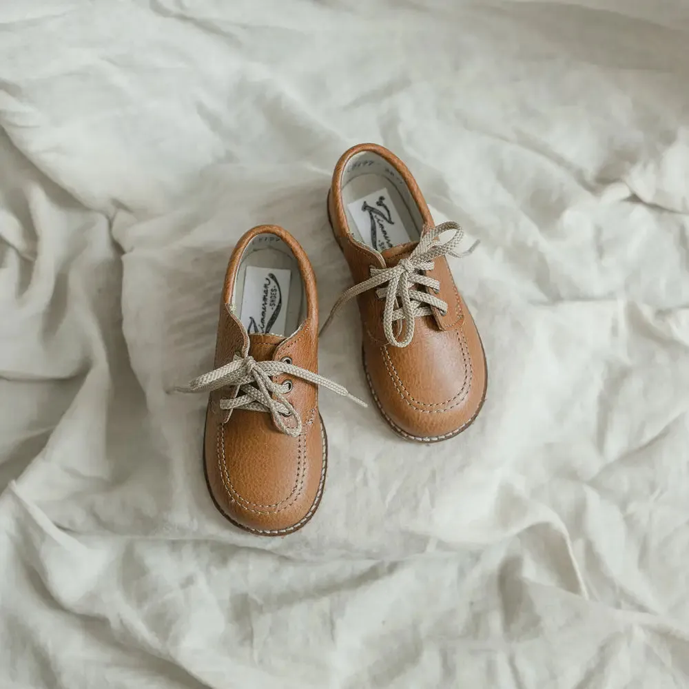 Rory Boat Shoe - Cognac Morning Walk