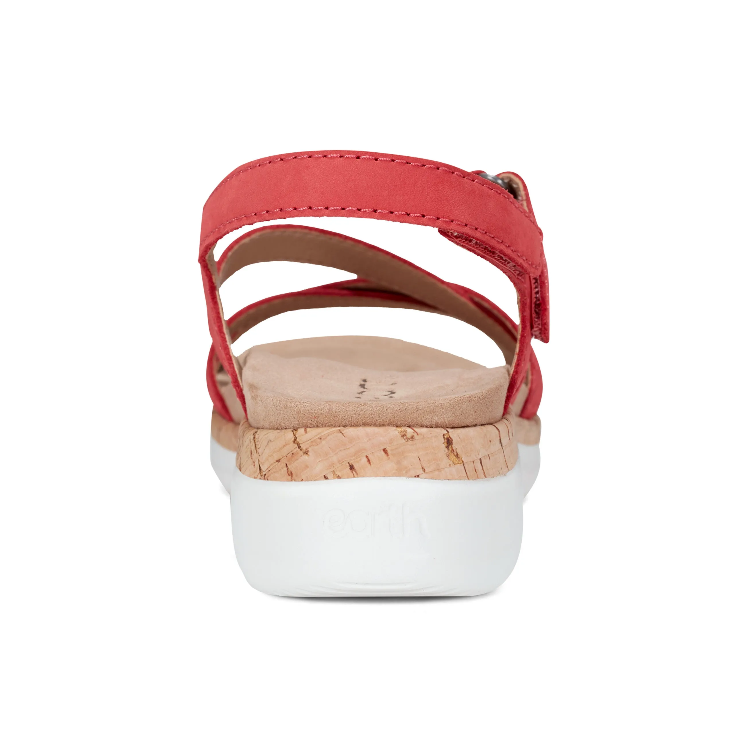 Rosie Open Toe Strappy Flat Casual Sandals Party Ready Sandal Clasps