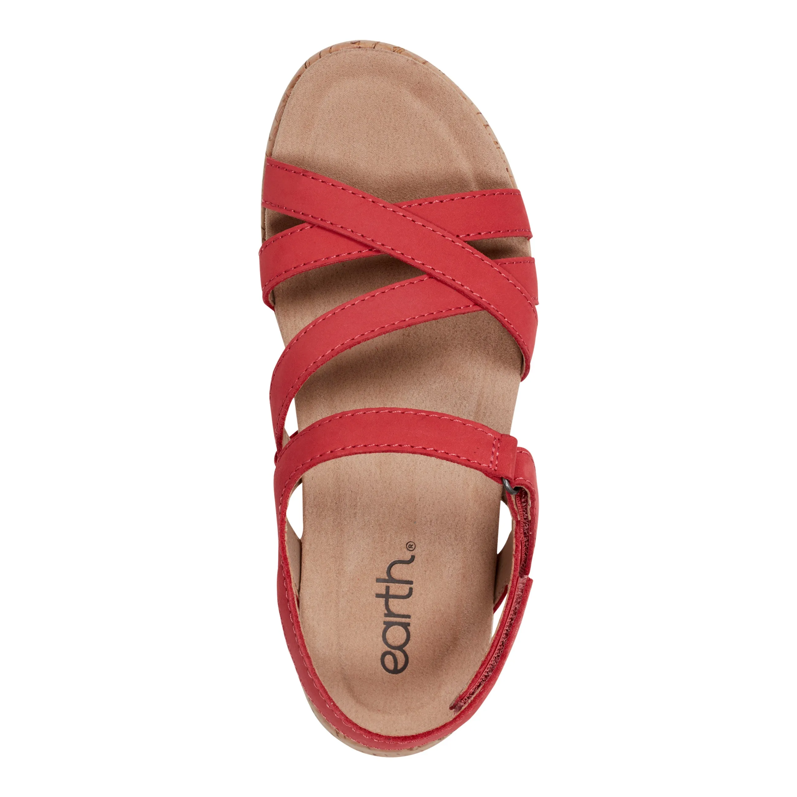 Rosie Open Toe Strappy Flat Casual Sandals Odor Resistant