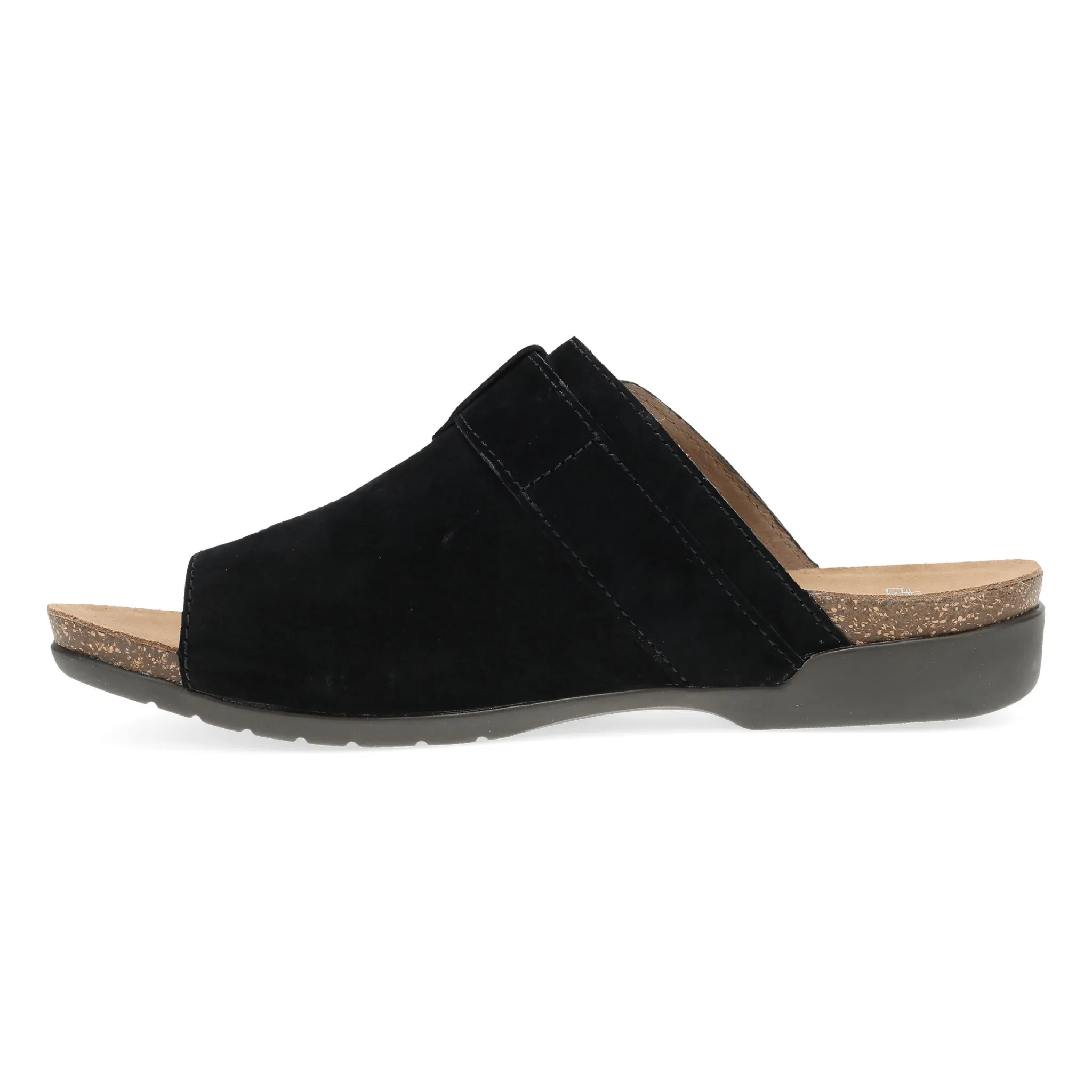 Rylee | Suede | Black - Sandals - Dansko