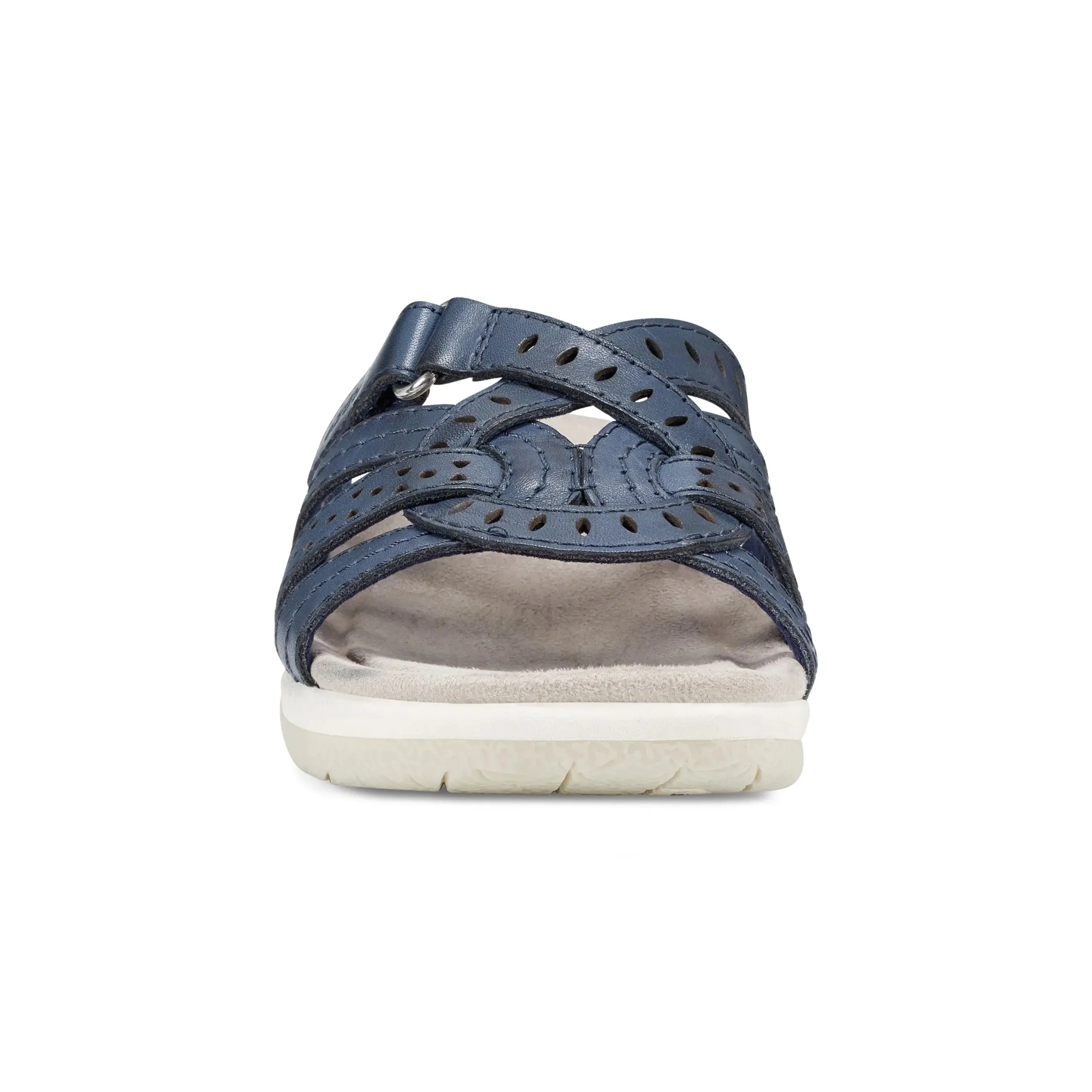 Sassoni Strappy Casual Slip-On Flat Sandals Flexible Travel Sandals