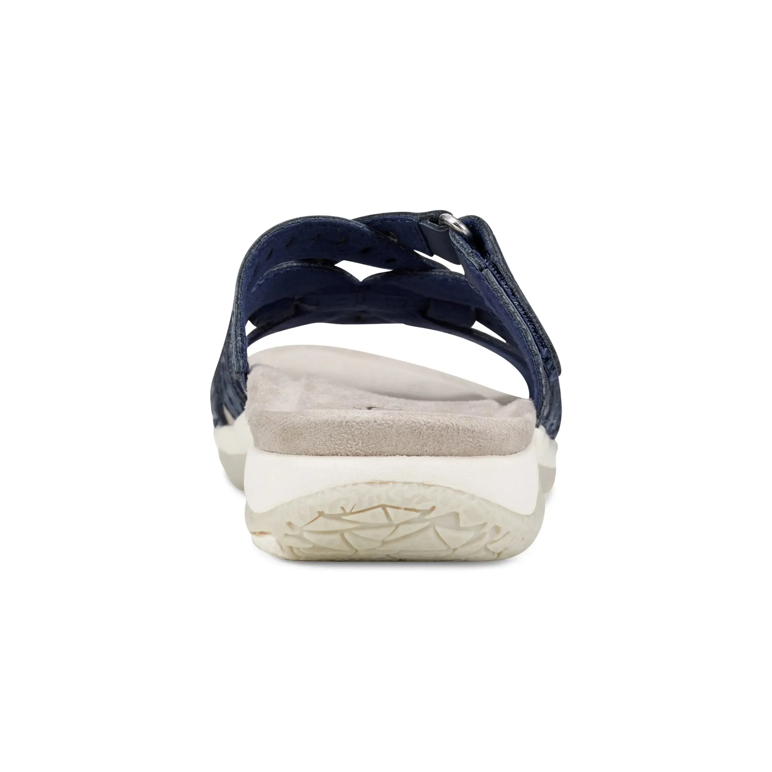 Long Hour Outdoor Friendly Sassoni Strappy Casual Slip-On Flat Sandals