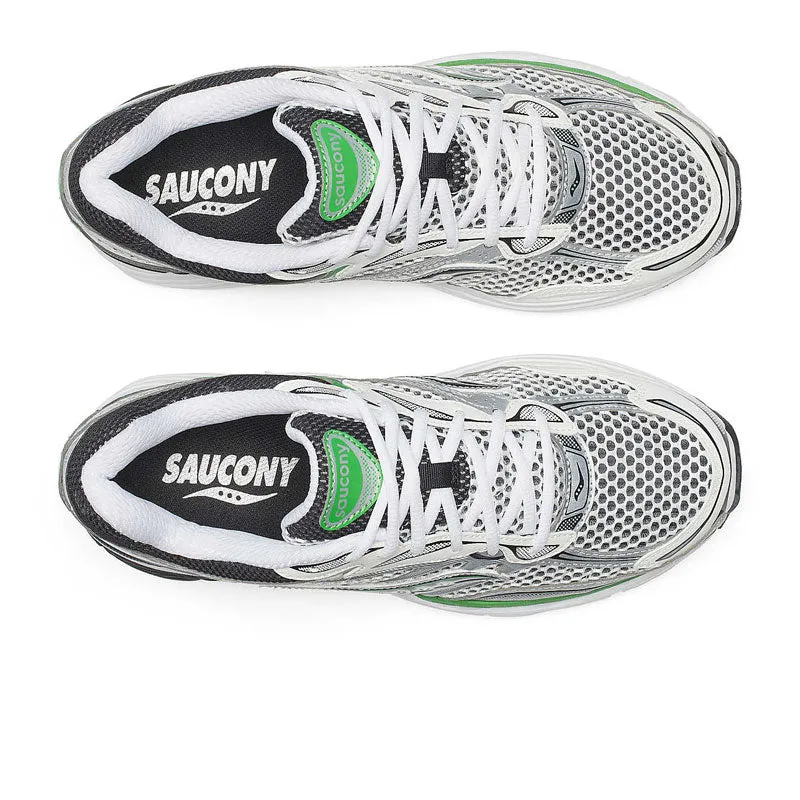 Leather Touch Saucony ProGrid Omni 9 Silver | Green S70739-17