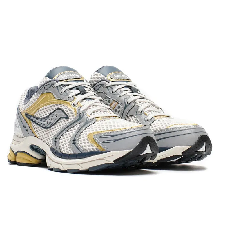 Saucony Progrid Triumph 4 Grey Silver S70831-2 Ventilated Mesh Sunny Walks Freeze Proof