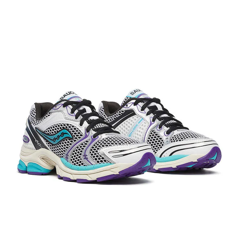 Winter Chill Saucony ProGrid Triumph 4 White | BlueS 70704-13