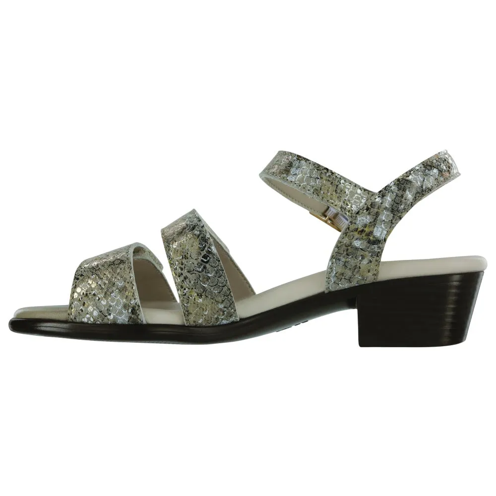 Classic Pair Chic Sporty Sandals Savanna - Multisnake Gold